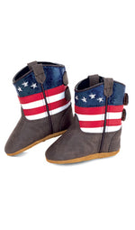Old West Americana Poppet Booties shop at boltranchstore.com