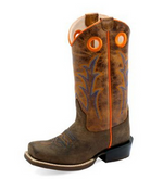 Old West Kids Medium Square Toe Boots a cowboy boot for your kids at boltranchstore.com
