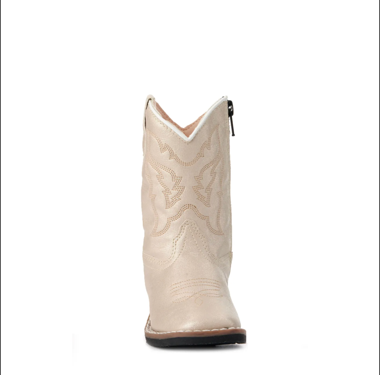 Old West Toddler Boot Cream Medallion