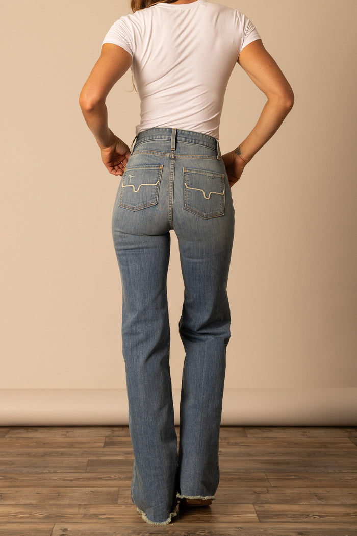 Kimes Ranch Womens Olivia Jeans at boltranchstore.com free shipping Kimes Ranch Olivia Jeans in Blue light blue viral womens cowgirl western fashion jeans tiktok in stock