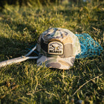 Seager Outfitters Trucker Snapback Duck Camo duck camo cap for hunting season and ranch wear western clothing