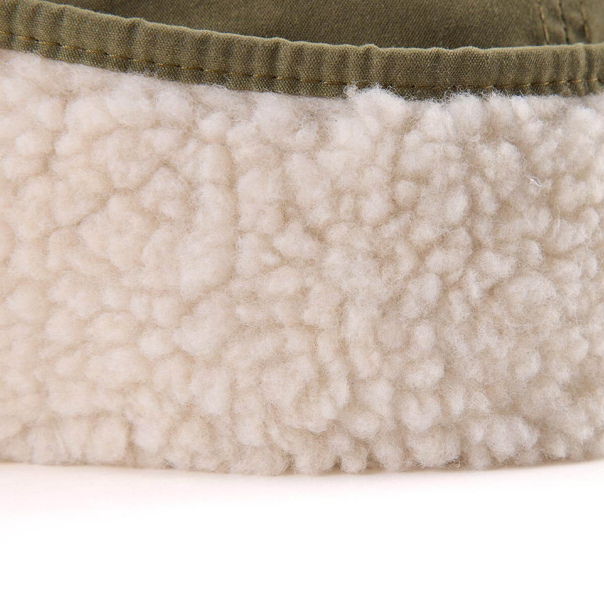 Seager Outfitters Waxed Flapjack Green fold down flaps for extra warmth Park City