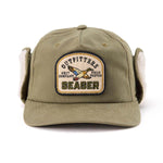 Seager Outfitters Waxed Flapjack Green medium profile medium structure crown ranch wear