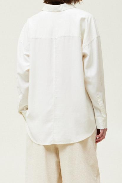 Oversized Collared Button Up Shirt