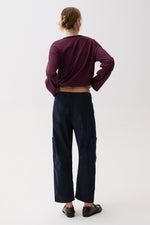 Pistola Sabrina Curved Utility Pants Nautical softly curved relaxed leg with a high rise waist womens western clothing