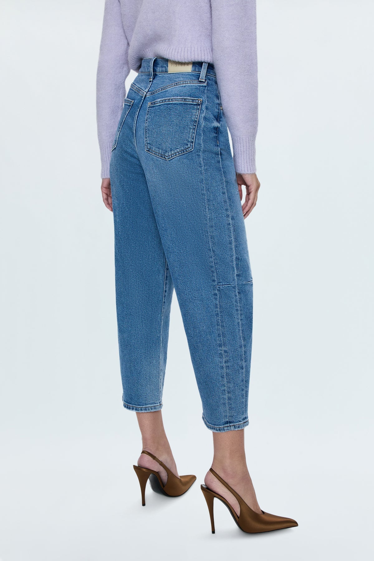 Eli High Rise Barrel Jean