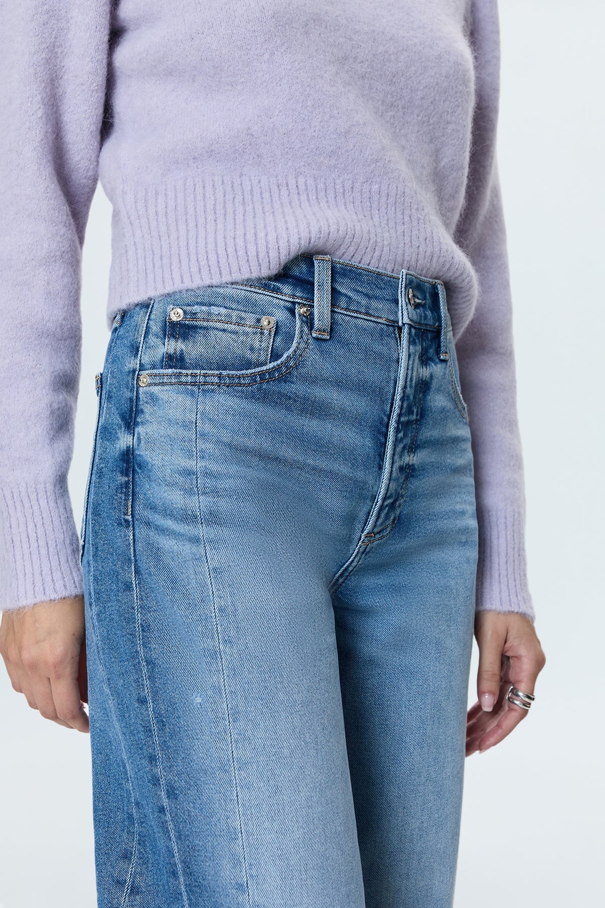 Eli High Rise Barrel Jean