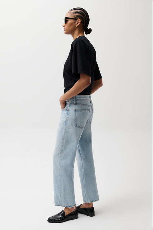 Lexi Mid Rise Bowed Straight in Dolce Vita Vintage