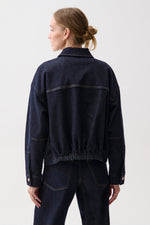 Pistola Bibi Blouson Jacket Nightfall matching dark denim look paired with Nightfall jeans for rodeo season cowgirl style