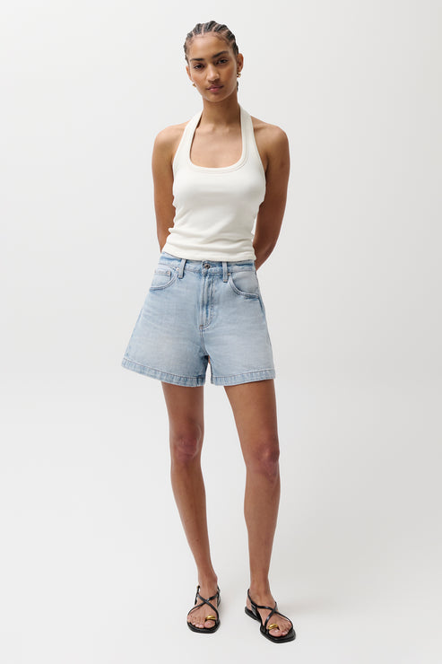 Pistola Womens Saige High Rise A Line Shorts