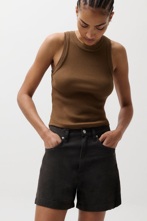 Pistola Kimora High Rise Linen Short