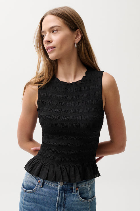 Pistola Phoebe Smocked Tank