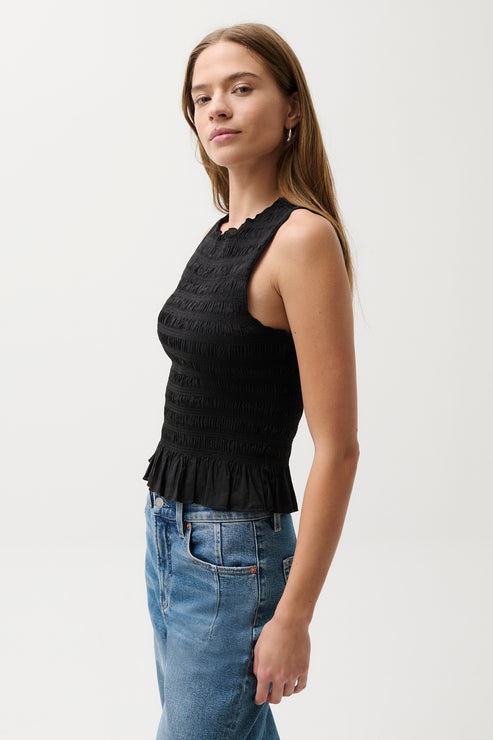 Pistola Phoebe Smocked Tank