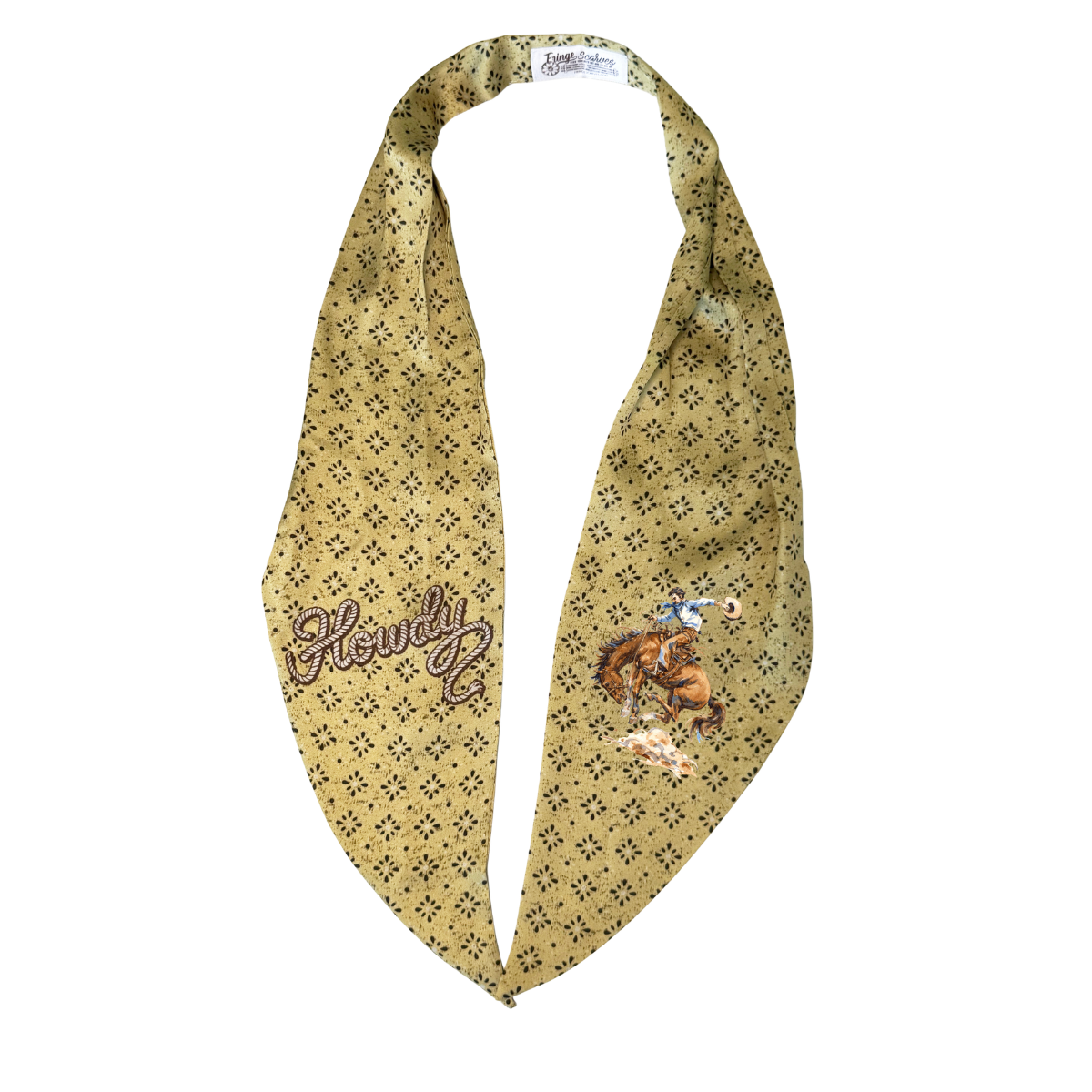 Fringe Pony Express Howdy Scarf