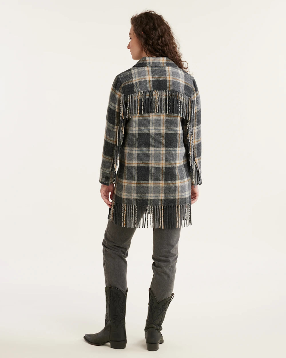 Pendleton Jolene Wool Fringe Jacket