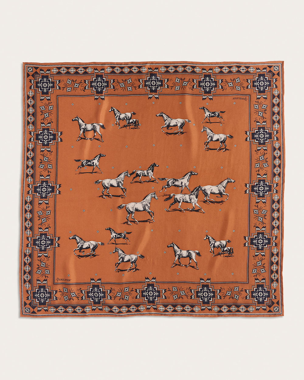 Pendleton Herd of Horses Silk Scarf order at boltranchstore.com