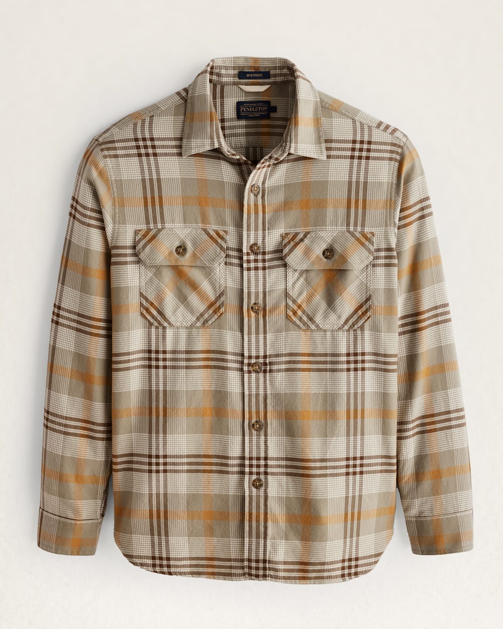 Pendleton Mens Burnside Plaid Flannel Shirt