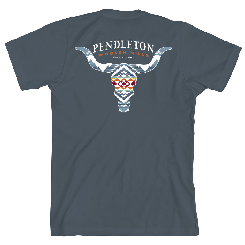 Pendleton Mens Cascadia Skull Graphic Tee order today at boltranchstore.com