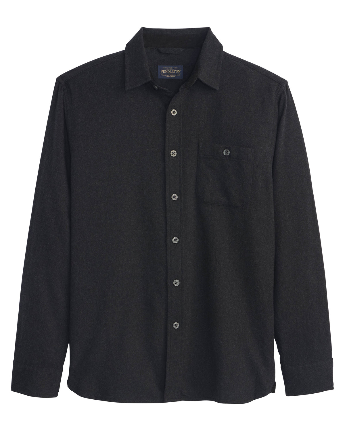 Pendleton Mens Fremont Flannel Shirt in Charcoal Heather with a designer flair for the man in your life at boltranchstore.com