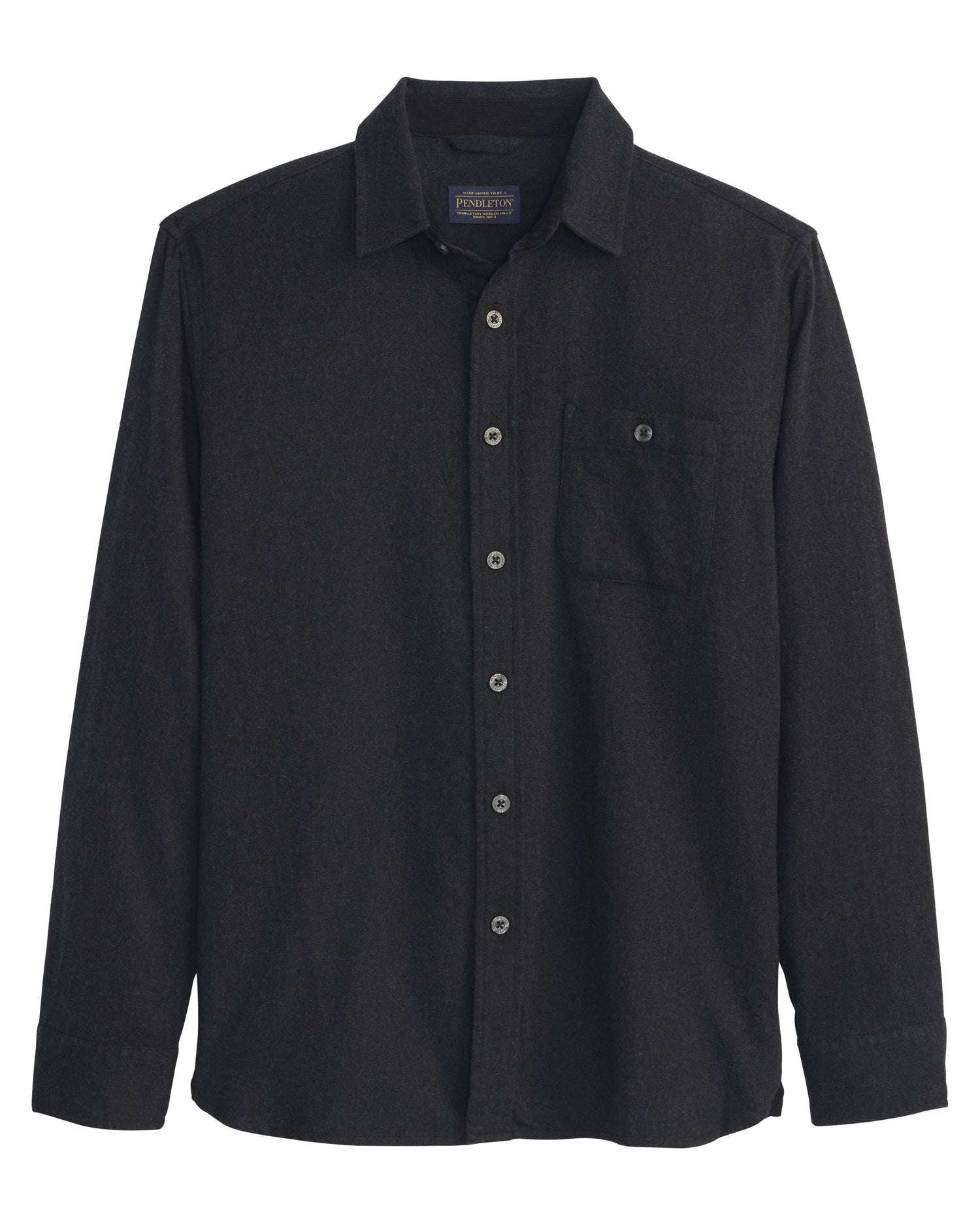 Pendleton Mens Fremont Flannel Shirt in Charcoal Heather with a designer flair for the man in your life at boltranchstore.com
