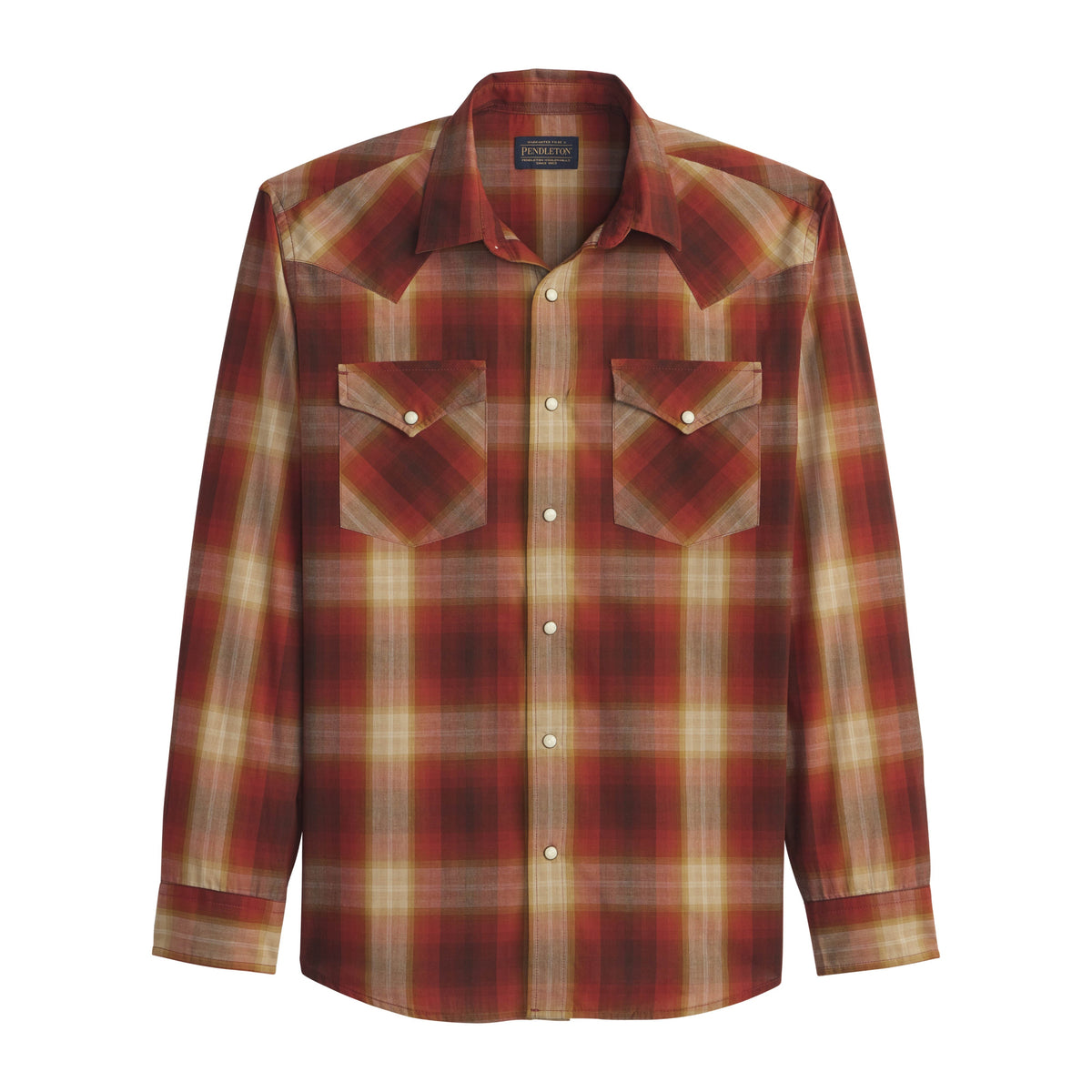 Pendleton Mens LS Frontier Shirt at boltranchstore.com