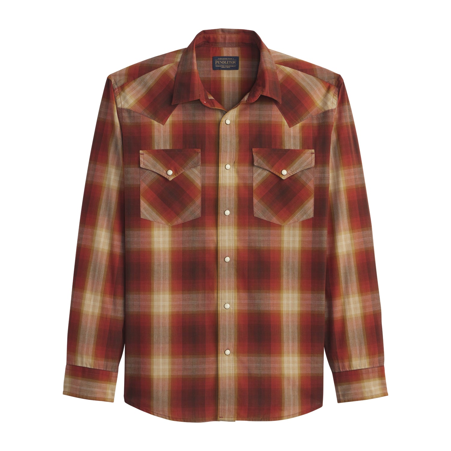 Pendleton Mens LS Frontier Shirt at boltranchstore.com
