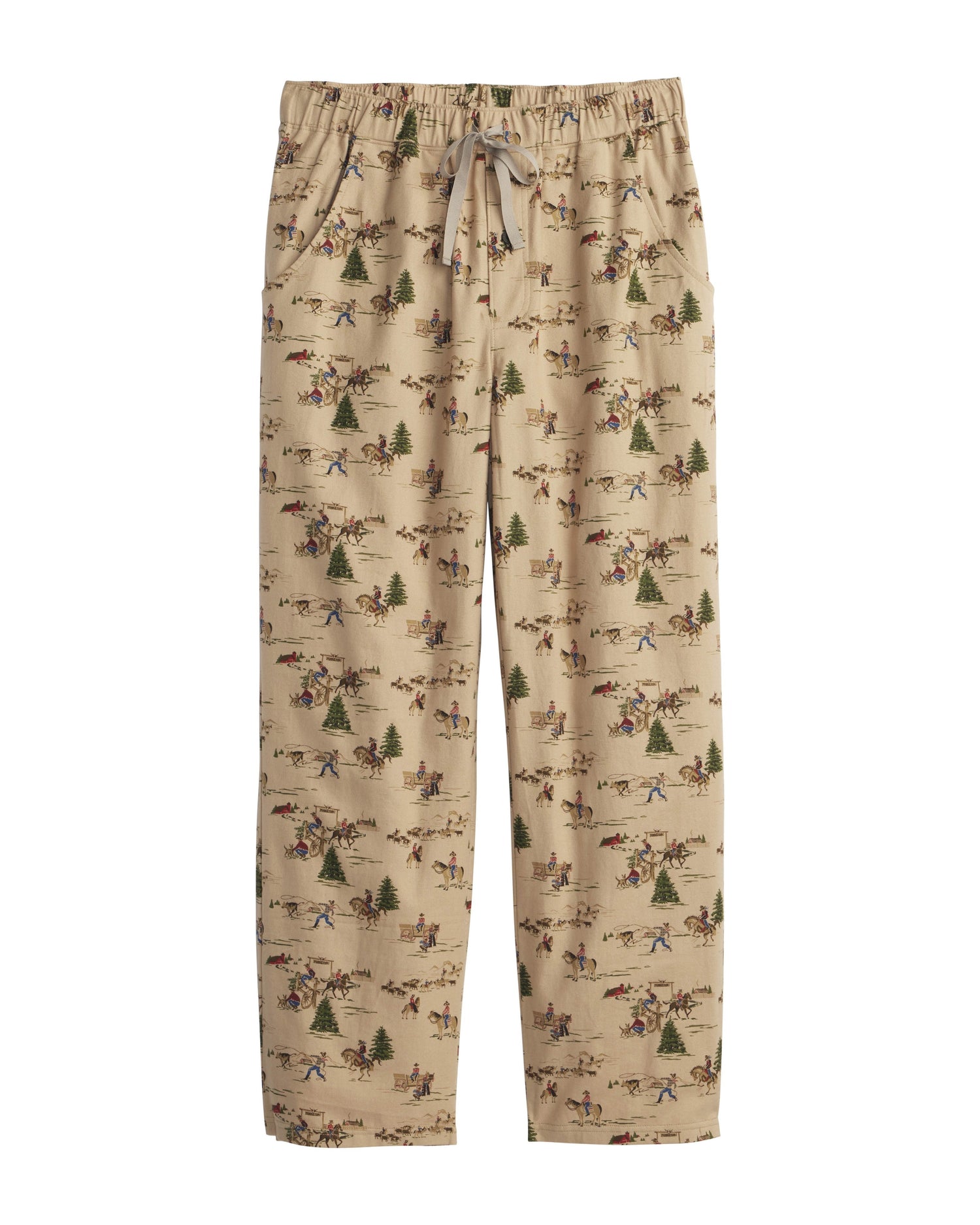 Pendleton Mens Ranch Loungepants order at boltranchstore.com with ranch print a perfect soft pants for hanging around the home