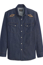 Pendleton Mens Tumalo Denim Gambler Shirt order at boltranchstore.com