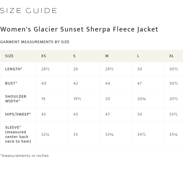 Pendleton Womens Glacier Sunset Sherpa Fleece Jacket