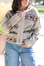 Pendleton Womens Alpine Lambswool Zip-Up Cardigan womens western winter sweater at Boltranchstore.com