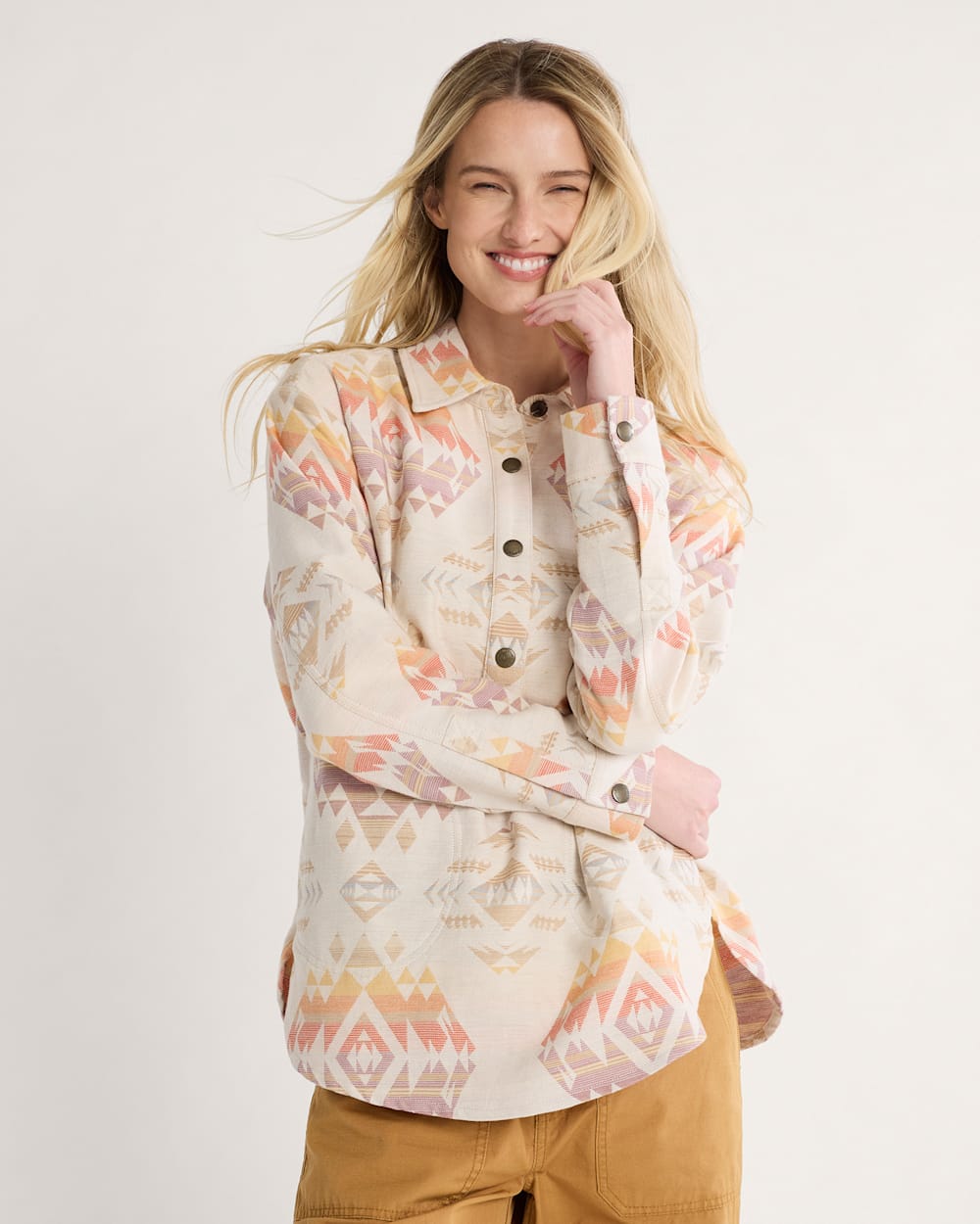 Pendleton Womens Arcadia Flannel Popover Shirt order today at boltranchstore.com