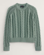 Pendleton Womens Cotton Cable Sweater