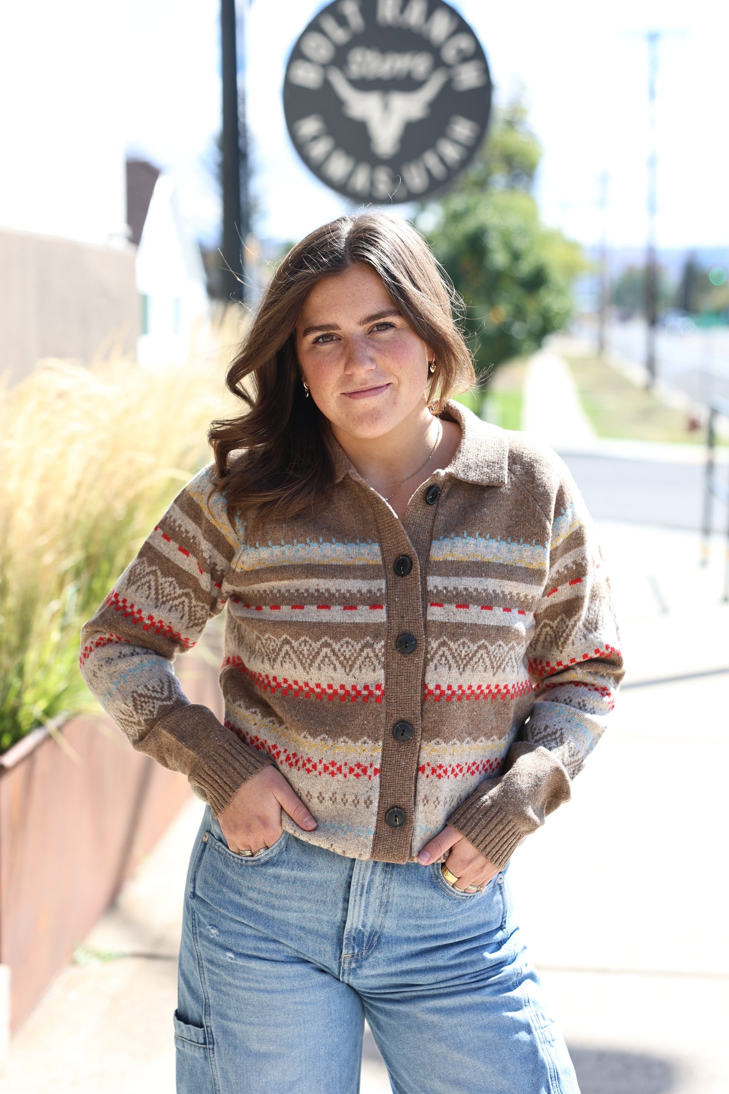 Pendleton Womens Fair Isle Cardigan new arrivals free shipping Pendleton western mountain life at Boltranchstore.com