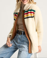 Pendleton Womens Glacier Sunset Sherpa Fleece Jacket order at boltranchstore.com