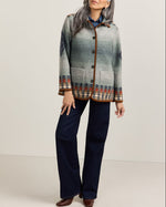 Pendleton Womens Reversible Harding Indigo Coat