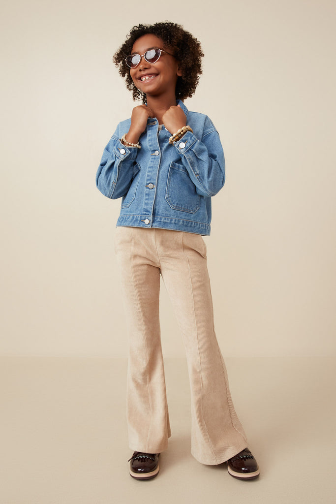 Penny Patch Pocket Girls Denim Chore Jacket