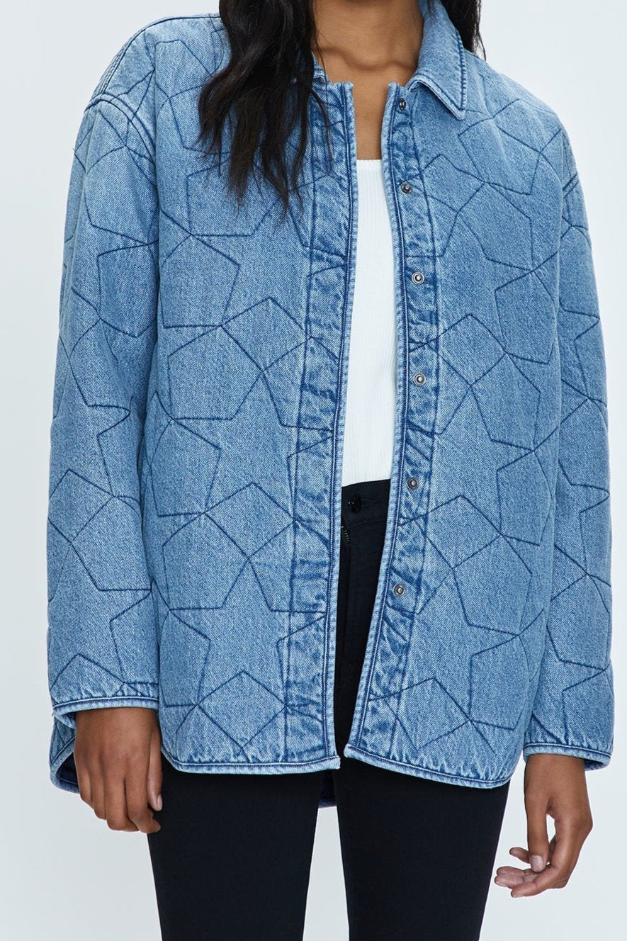 Pistola Alyssa Oversized Quilted Shacket