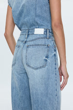 Pistola Ace Sleeveless Barrel Leg Jumpsuit back detail womens buy now at bolt ranch store