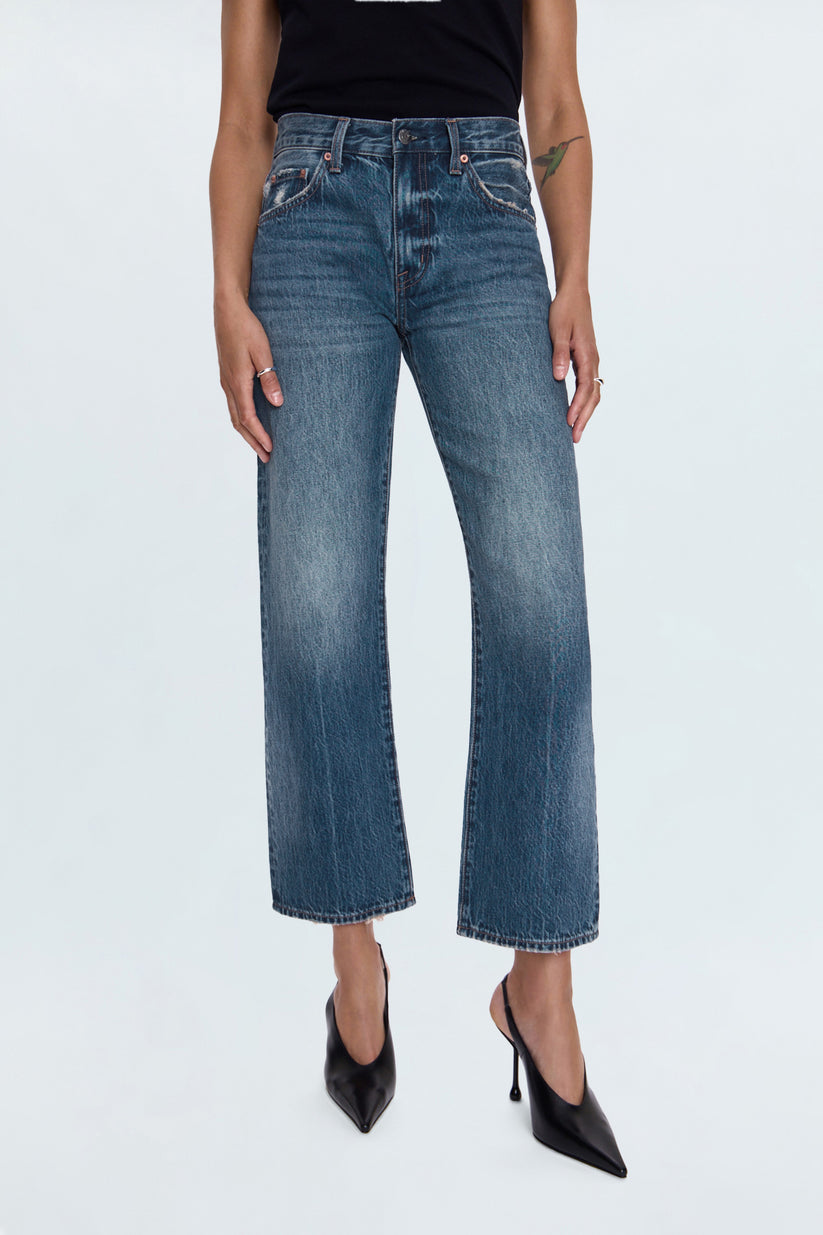 Pistola Lexi Mid Rise Bowed Straight Pants Artisan buy at boltranchstore.com western boutique free shipping