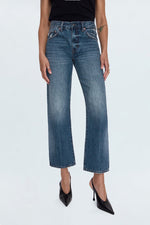 Pistola Lexi Mid Rise Bowed Straight Pants Artisan buy at boltranchstore.com western boutique free shipping