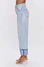 Pistola Ryder High Rise Cuffed Straight Jean in Sunrise womens denim pants Pistola popular free shipping at Boltranchstore.com