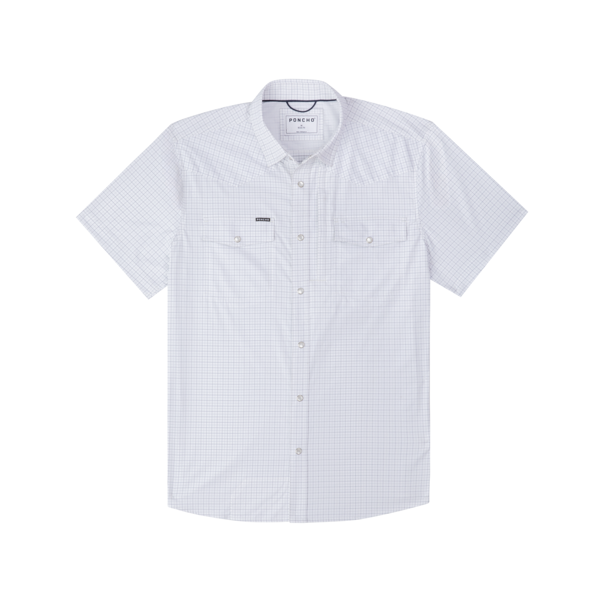 Poncho Mens The Auctioneer Shirt shop at boltranchstore.com free shipping mens neutral plaid outdoor UV outdoor shirt hiking fishing riding cruise travel mens fathers day Poncho Brand official
