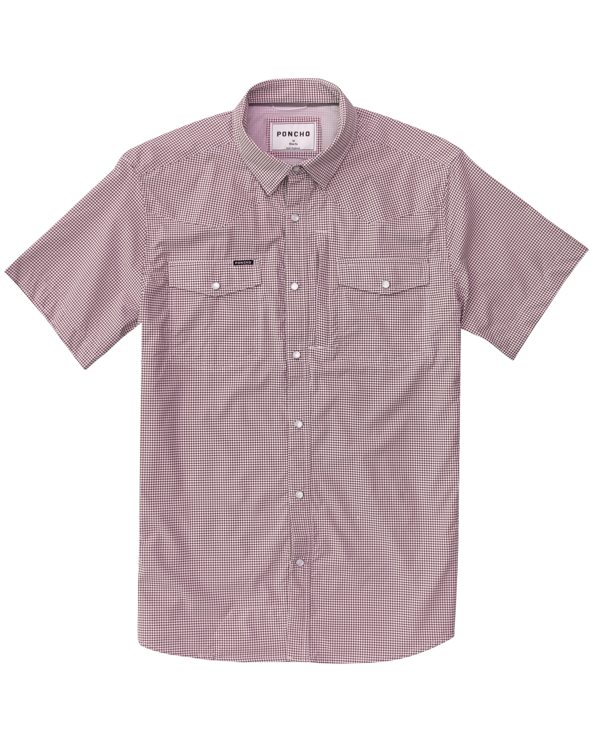 Poncho Mens The Howdy Shirt in a short sleeve shirt with a snap up shirt UPF50+ at boltranchstore.com