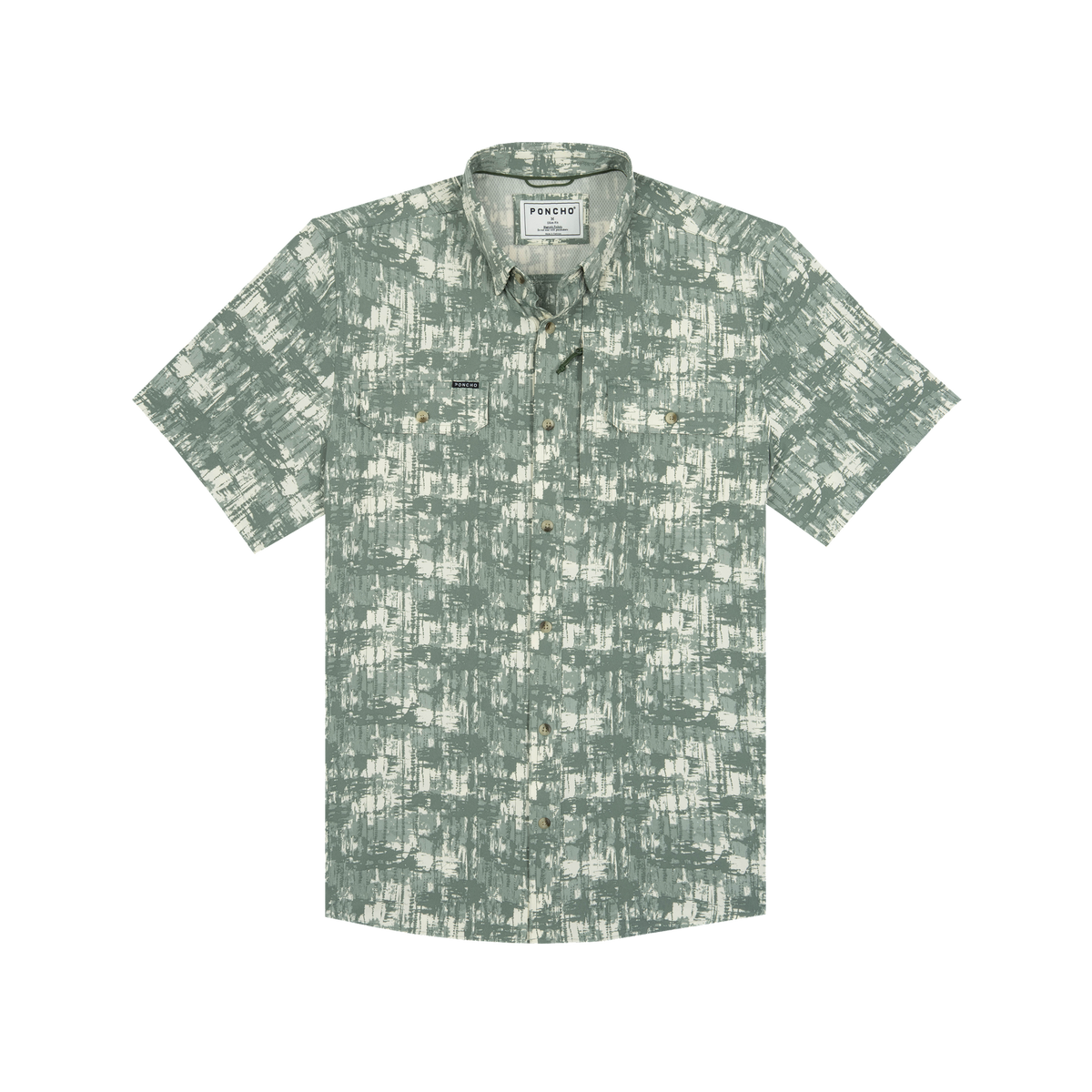 Poncho The Chicken on a Hook at boltranchstore.com free shipping in stock mens button down green shirt trending  mens western short sleeve shirt 