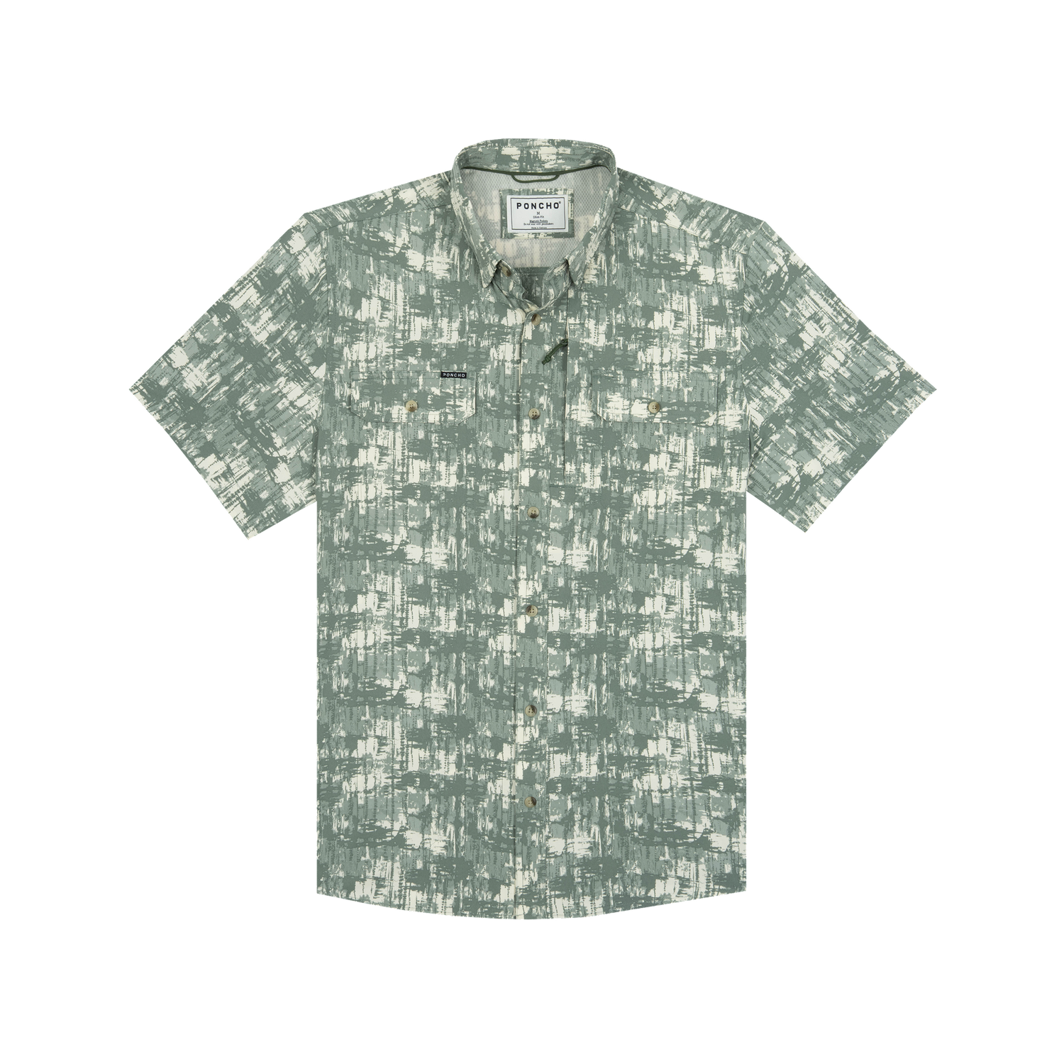 Poncho The Chicken on a Hook at boltranchstore.com free shipping in stock mens button down green shirt trending  mens western short sleeve shirt 