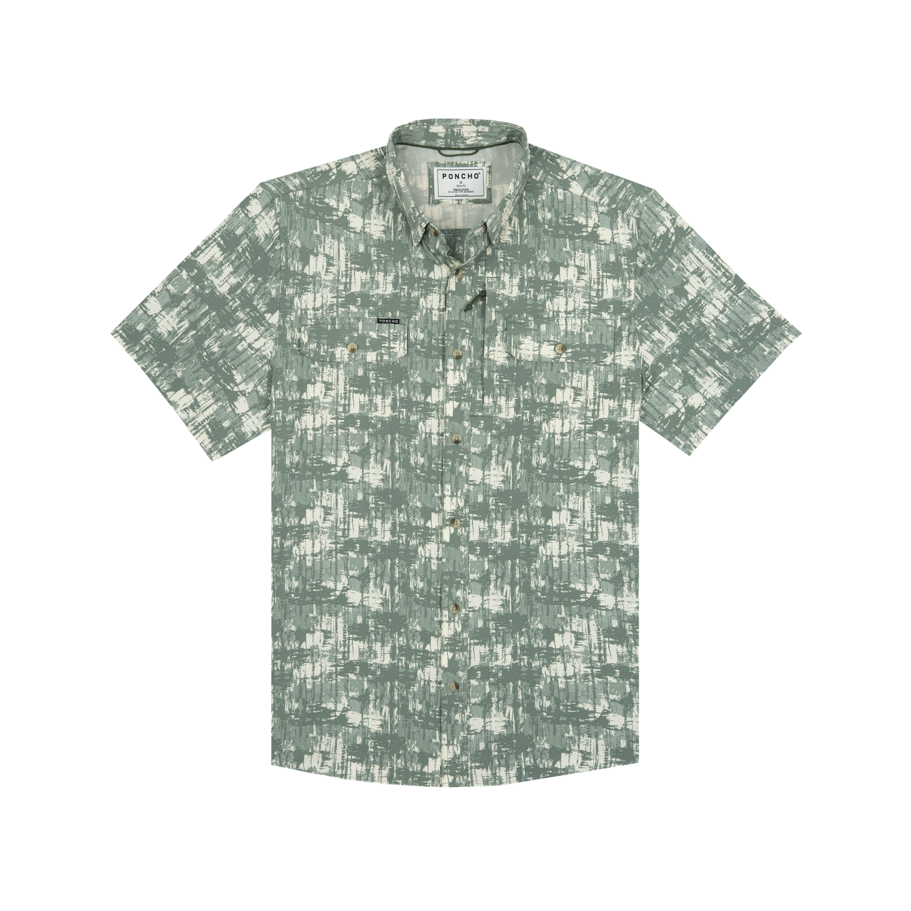 Poncho The Chicken on a Hook at boltranchstore.com free shipping in stock mens button down green shirt trending  mens western short sleeve shirt 