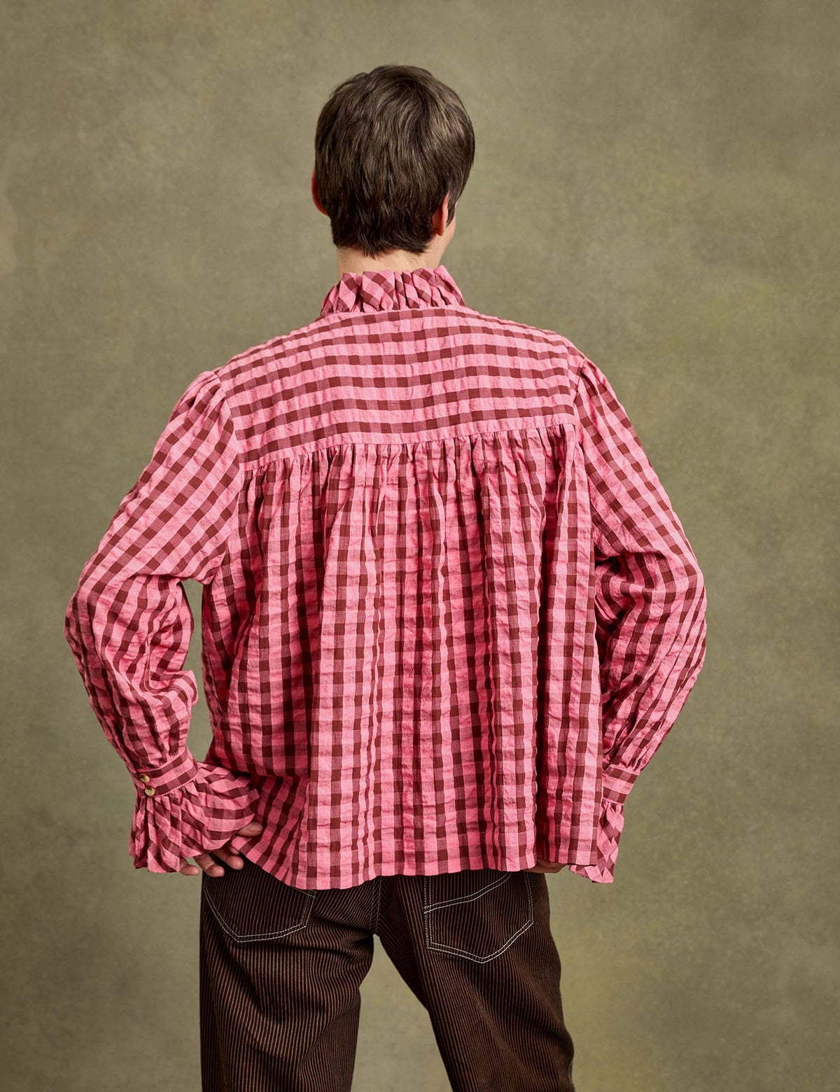 Penelope Chilvers Portobello Blouse oversized relaxed fit with a swing style hem western fashion