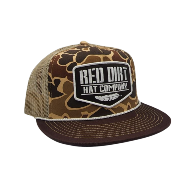 Red Dirt Hat Old Skool Duck Camo Hat