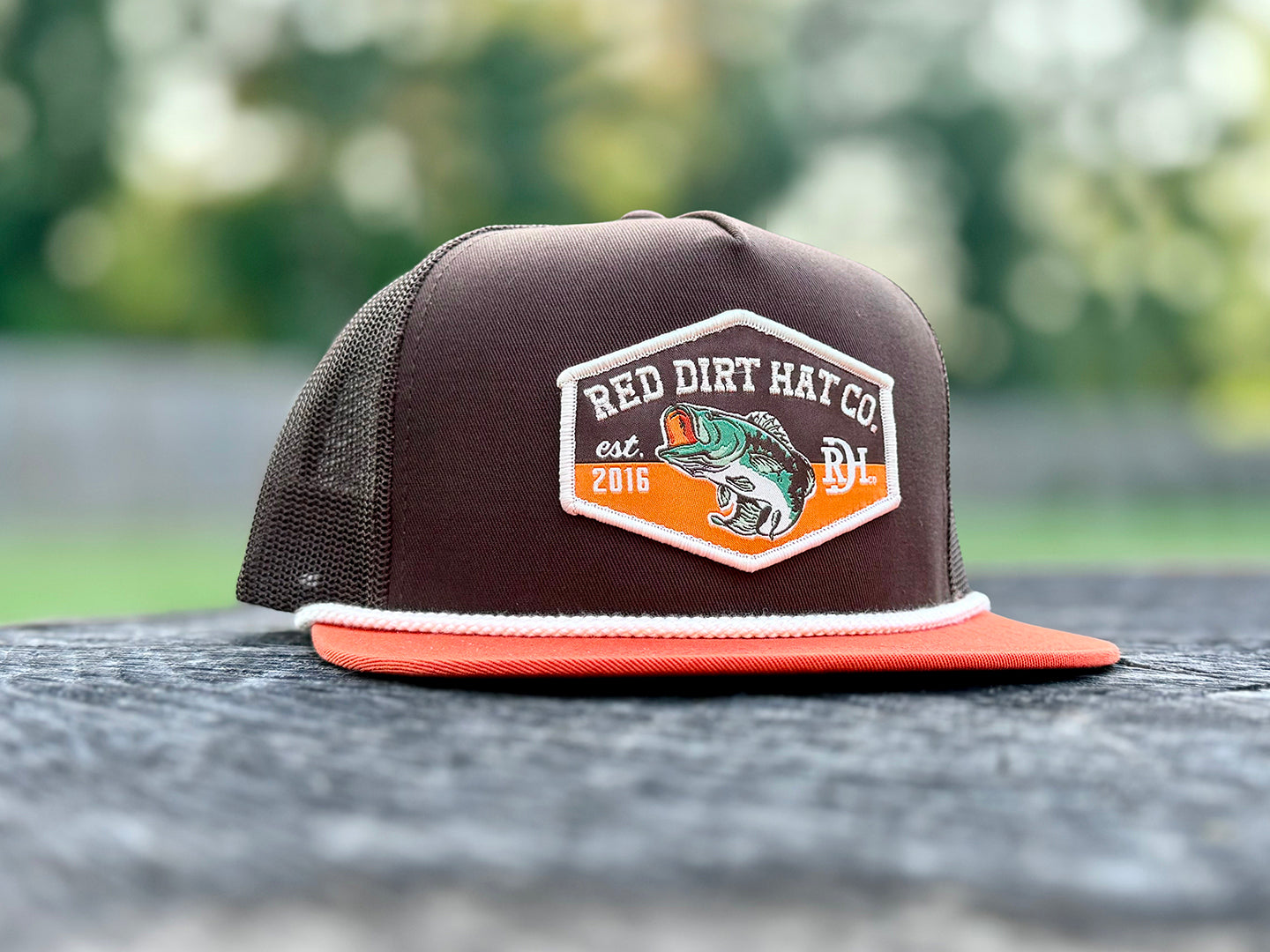 Red Dirt Hat Brown Bass Hat