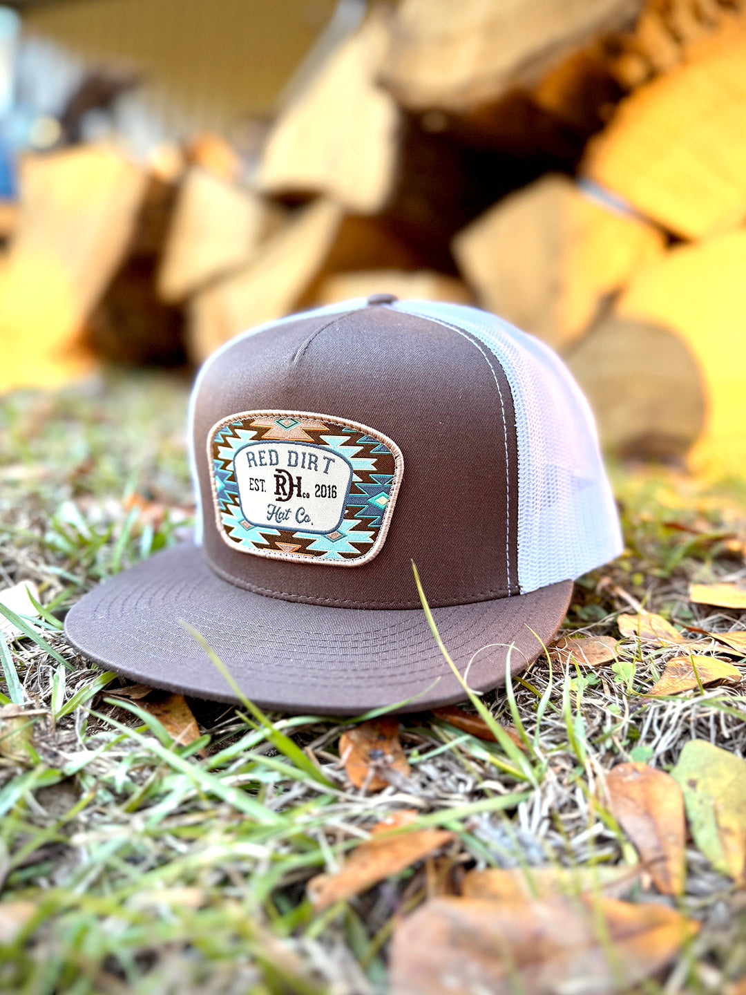 Red Dirt Hat Aztec Jango Flat Bill Hat